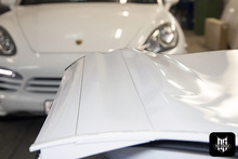 Reparación de chapa sin pintura - Porsche Cayenne