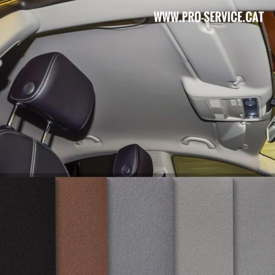 Tela para techo de coche - gris claro (VW)